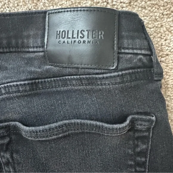 Hollister Black Skinny Jeans Classic Style - Picture 6 of 6